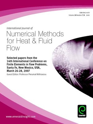 cover image of International Journal for Numerical Methods in Heat & Fluid Flow, Volume 18, Issue 7 & 8
